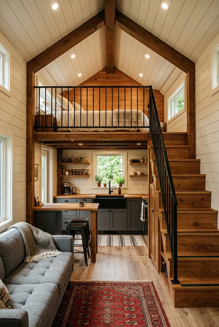 Tiny house ve bungalov konsept görseli 24